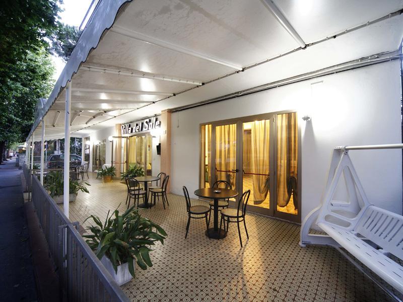Hotel Villa Del Sole Rimini Eksteriør bilde