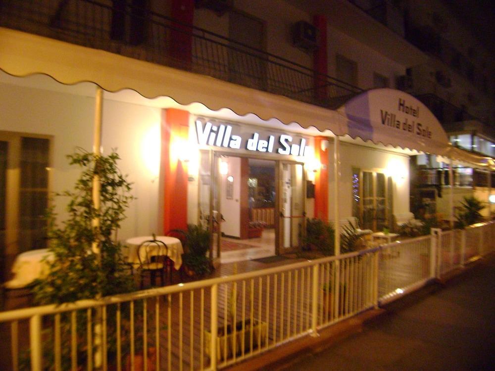Hotel Villa Del Sole Rimini Eksteriør bilde