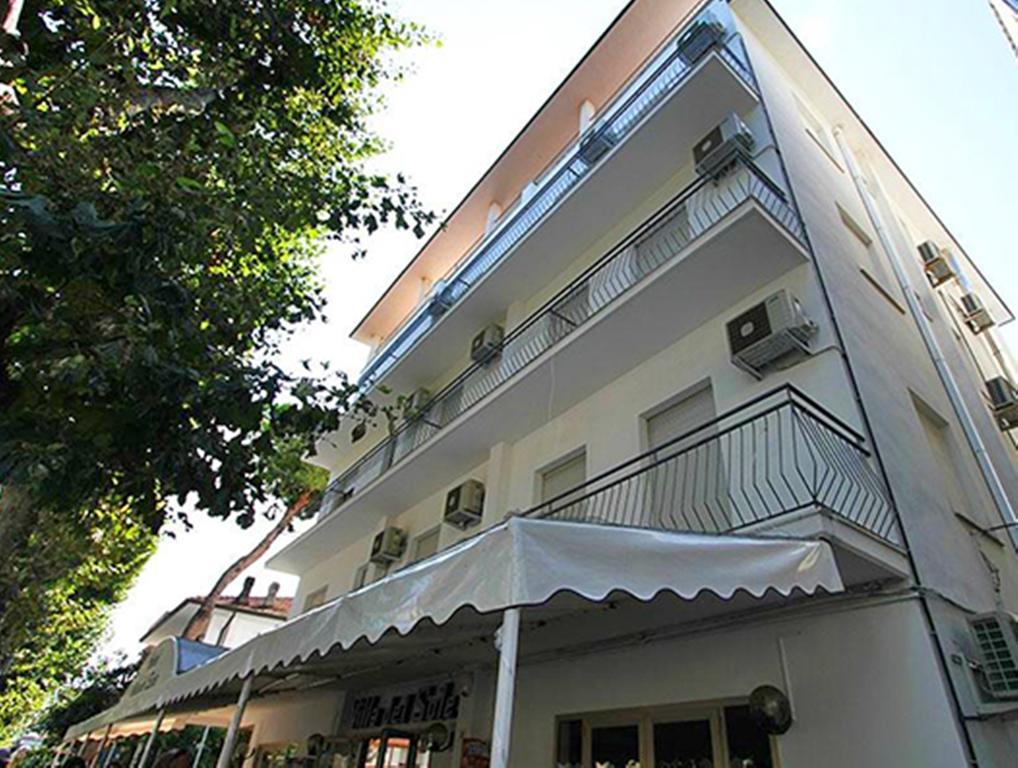 Hotel Villa Del Sole Rimini Eksteriør bilde