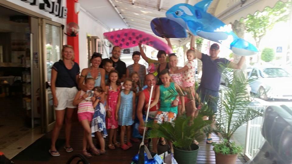 Hotel Villa Del Sole Rimini Eksteriør bilde