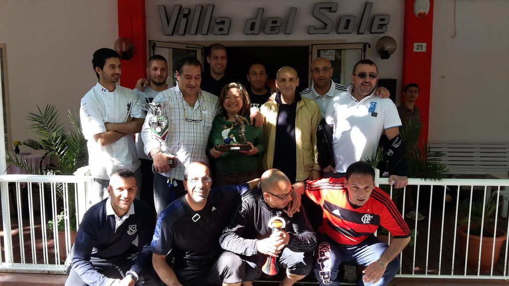 Hotel Villa Del Sole Rimini Eksteriør bilde