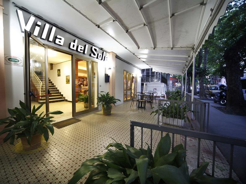 Hotel Villa Del Sole Rimini Eksteriør bilde