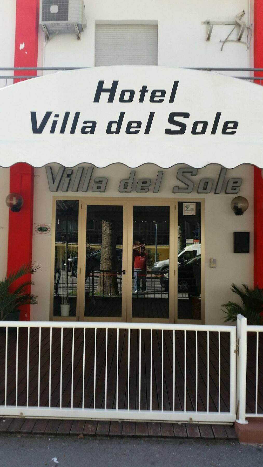 Hotel Villa Del Sole Rimini Eksteriør bilde
